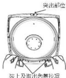 PANASONIC SR-ZE185 - Inner lid - 1