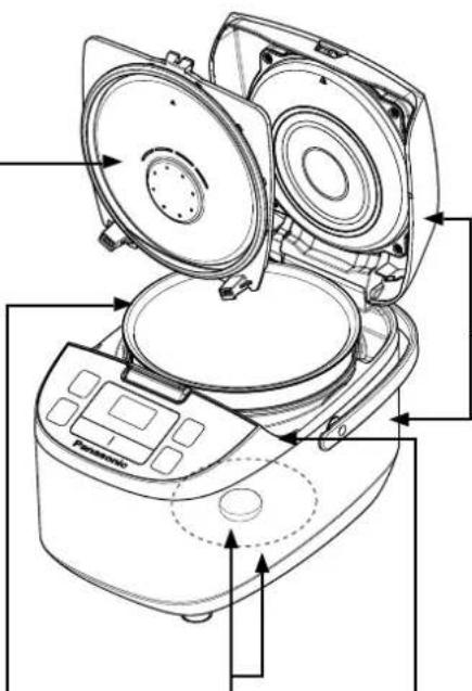 PANASONIC SR-ZE185 - 溫度感應器 / 鑄封加熱器 - 1