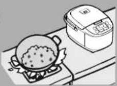 PANASONIC SR-ZE185 - ■ Do not use the appliance in the following places. - 2