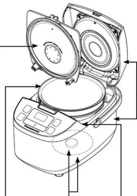 PANASONIC SR-ZE185 - Sensor de temperatura / Calentador fundido - 1