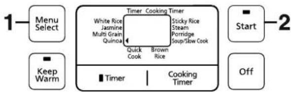 PANASONIC SR-ZE185 - Functions Quinoa - 1