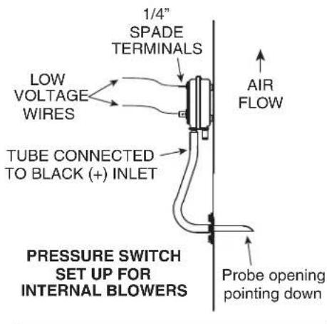VIKING VCIH56608SS - MOUNT THE PROBE &amp; PRESSURE SWITCH - 2