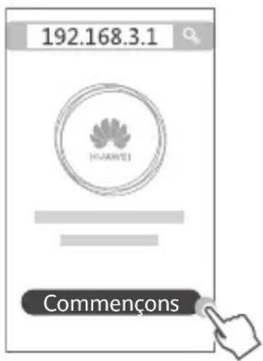 HUAWEI WiFi AX3 Pro - Ouvrez le navigateur, vous serez automatiquement redirigé. - 1