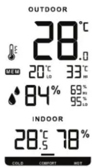 Marathon Paris - Thermometer & Hygrometer - 1