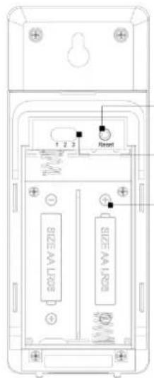 TECHNOLINE WS 8113 - Parte C – Sensore esterno wireless: - 3