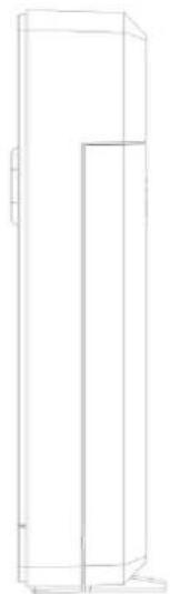 TECHNOLINE WS 8113 - Parte C – Sensore esterno wireless: - 1