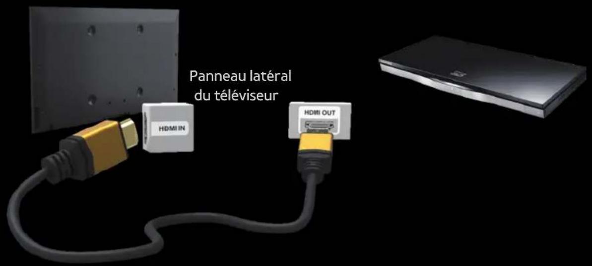 SAMSUNG PS51E6580 - Utilisation d'un HDMI (jusqu'à 1080p) - 2