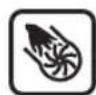 BOSCH UniversalLeafBlower 18V-130 - Explication des symboles se trouvant sur l'outil de jardin - 7