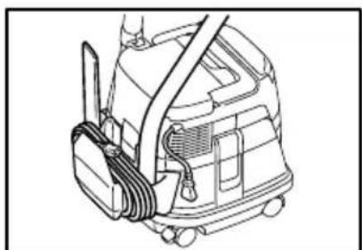 MAKITA XCV04 - Storage of power supply cord - 1