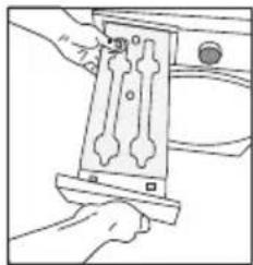 BEKO B5T6824WS1 - Vidange du réservoir d'eau - 1