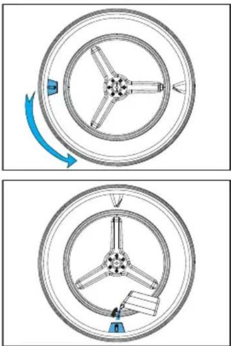 BEKO B5T6824WS1 - Remplissage du réservoir d'eau - 1