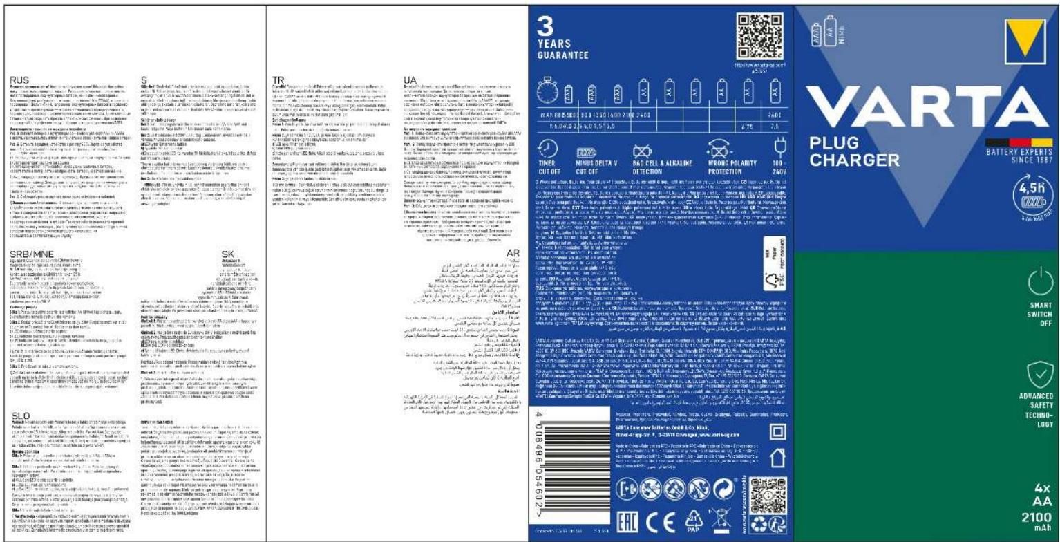 VARTA Plug Charger 57657 - 1