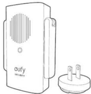 eufy C210 - Pour le montage du carillon de sonnette Wi-Fi - 1