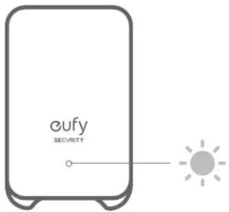 eufy Video Doorbell 2K (Battery-Powered) - Connessione di HomeBase 2 a Internet - 2