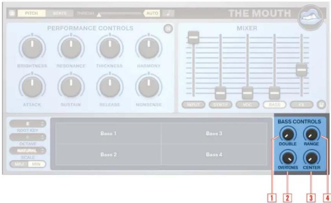 NATIVE INSTRUMENTS The Mouth - Bass Controls - 1