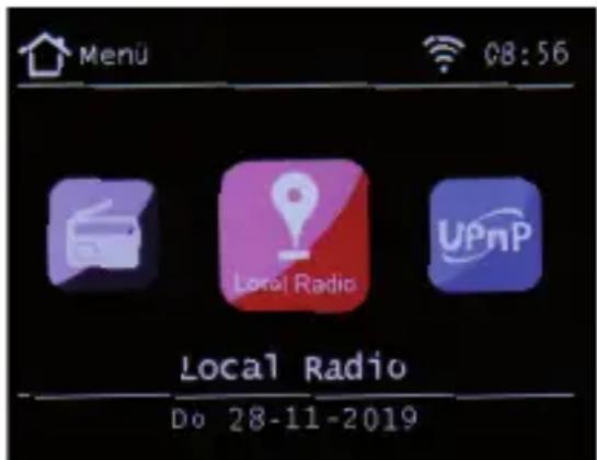 Imperial Dabman i170 - Local radio stations - 1