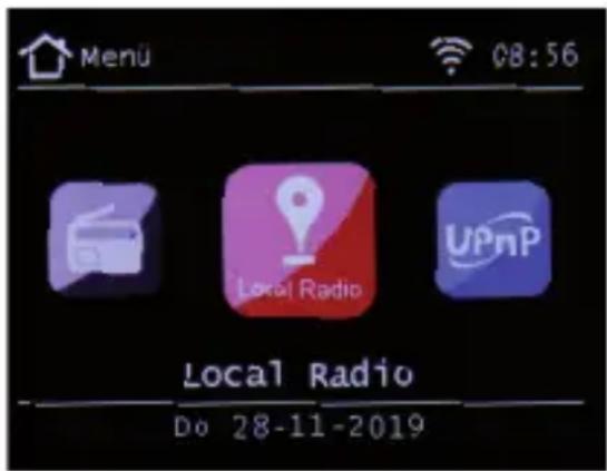 Imperial Dabman i170 - Lokale radiostations - 1