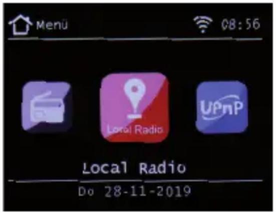 Imperial Dabman i170 - Lokale Radiostationen - 1