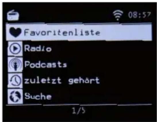 Imperial Dabman i170 - Sélectionner une station de radio Internet - 2