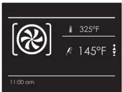 325°F 145°F 11:00 am