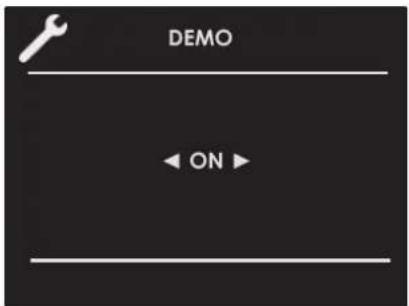 DEMO ← ON ►