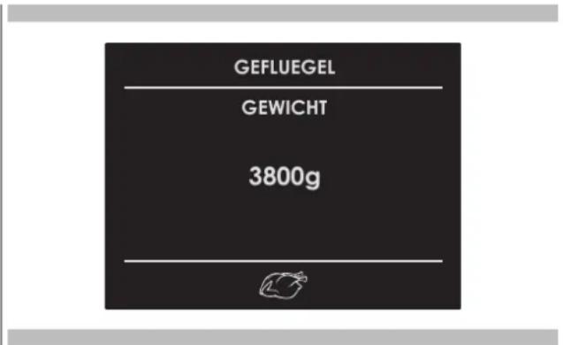 GEFLUEGEL GEWICHT 3800g