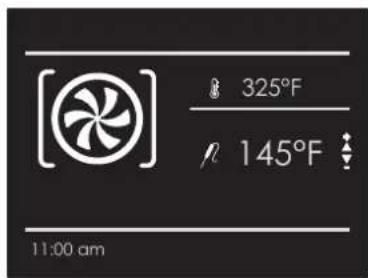 [325°F ρ 145°F 11:00 am