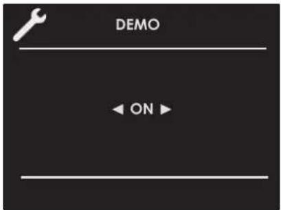 DEMO ← ON ►