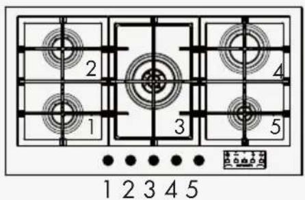 Fulgor Milano FPH 905 G WK X - Mod: 75 cm - 2