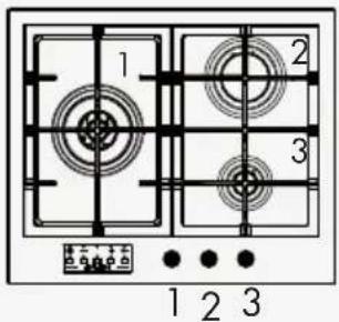 Fulgor Milano FPH 905 G WK X - Standard con Timer - 2