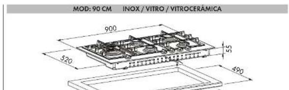 Fulgor Milano FPH 9041 G WK X - Colocación - 4