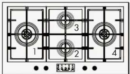 Fulgor Milano FPH 755 G WK BKG - Standaard met Timer - 7