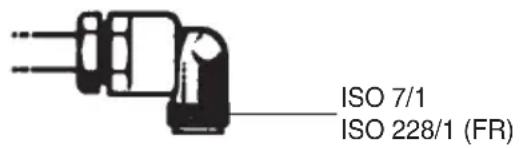 Fulgor Milano CPH 604 G X - Conexión gas (Fig. 3) - 1