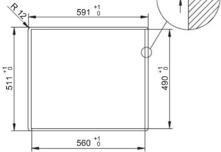 Fulgor Milano CPH 604 G X - Posizionamento (Fig. 2) - 5