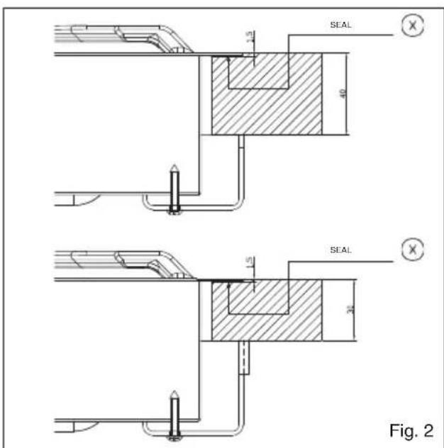 Fulgor Milano CPH 604 G X - Positioning (Fig. 2) - 1