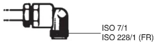Fulgor Milano CPH 604 G X - Gas connection (Fig. 3) - 1