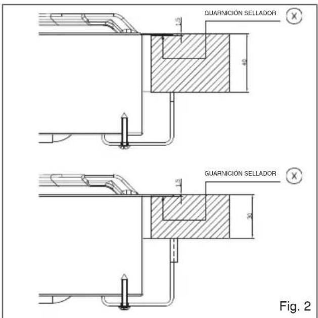 Fulgor Milano CPH 604 G X - Colocación (Fig. 2) - 1