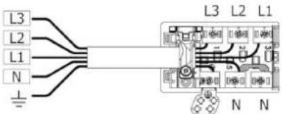 Fulgor Milano FHH 600 ID TC BK - 3.3.C INDICAZIONI COSTRUTTIVE - SCARICO POSTERIORE - 3