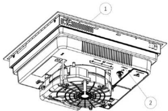 Fulgor Milano FHH 600 ID TC BK - Montaje - instalación: - 2