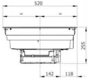 Fulgor Milano FHH 600 ID TC BK - ACHTUNG - 2