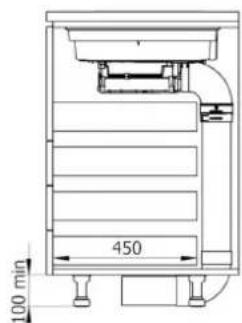 Fulgor Milano FHH 600 ID TC BK - 3.3.B INSTRUÇÕES DE CONSTRUÇÃO - DESCARGA EM RODAPÉ - 2