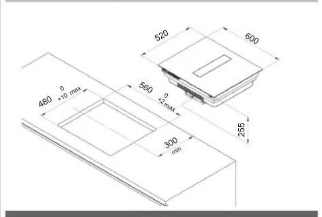 Fulgor Milano FHH 600 ID TC BK - 3.3.A INDUCTION HOB INSTALLATION - 1