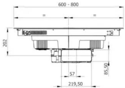 Fulgor Milano FHH 600 ID TC BK - ATTENZIONE - 1
