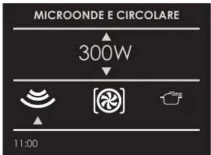 MICROONDE E CIRCOLARE 300W 11:00