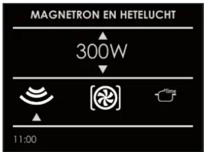 MAGNETRON EN HETELUCHT 300W 11:00