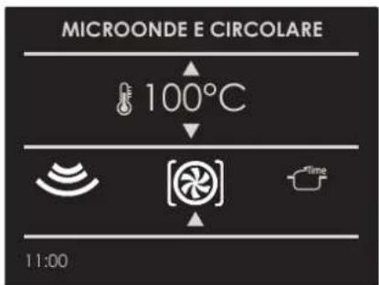 MICROONDE E CIRCOLARE 100°C 11:00