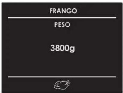 FRANGO PESO 3800g