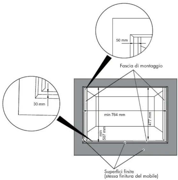Technical diagram of a mechanical assembly with labeled parts and a magnified inset showing internal components.