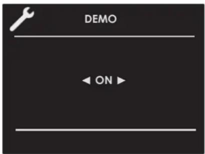 DEMO ← ON ►