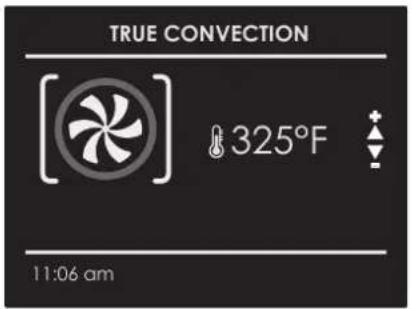 TRUE CONVECTION 325°F 11:06 am
